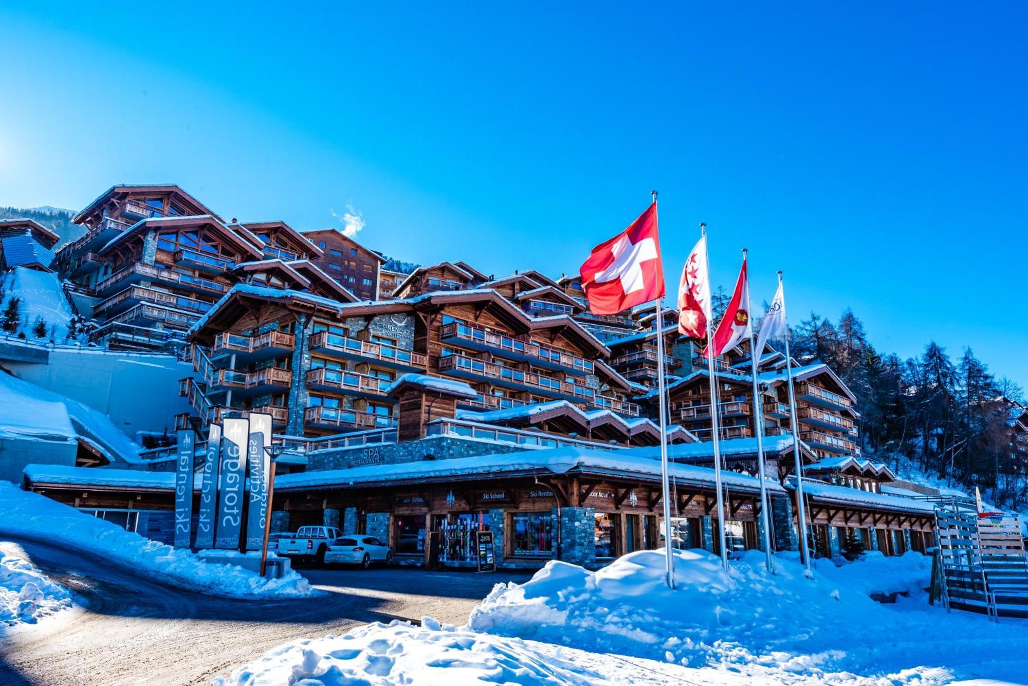 Nendaz 4 Vallees & Spa 4* Superior Ngoại thất bức ảnh